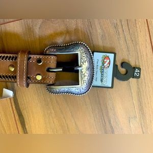 Nocona men’s western style belt. Size 42.